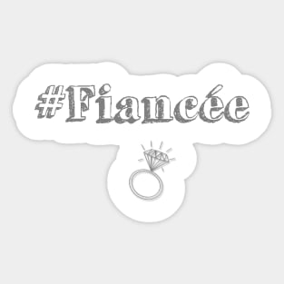 hashtag fiancee Sticker